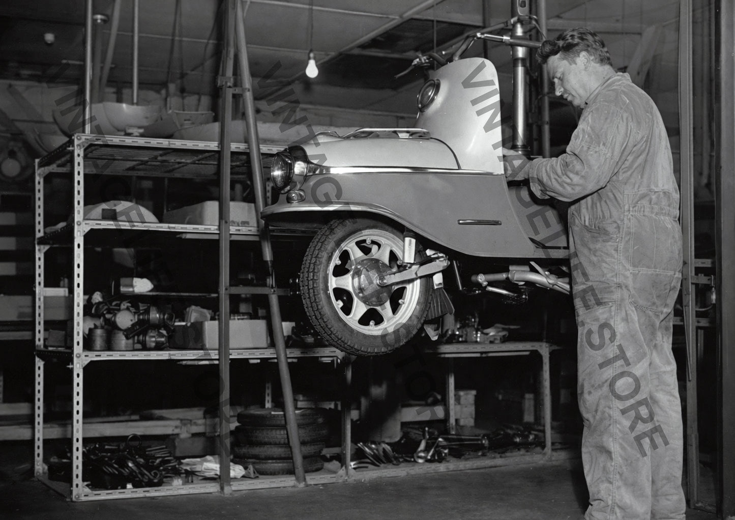 NZeta Motor Scooter Assembly, Auckland, New Zealand, c.1960–1963