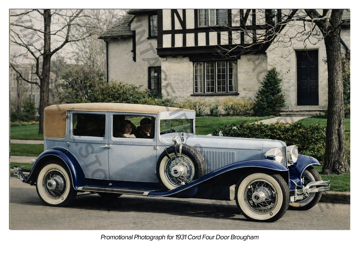 1931 Cord Four Door Brougham - Promotional Photograph