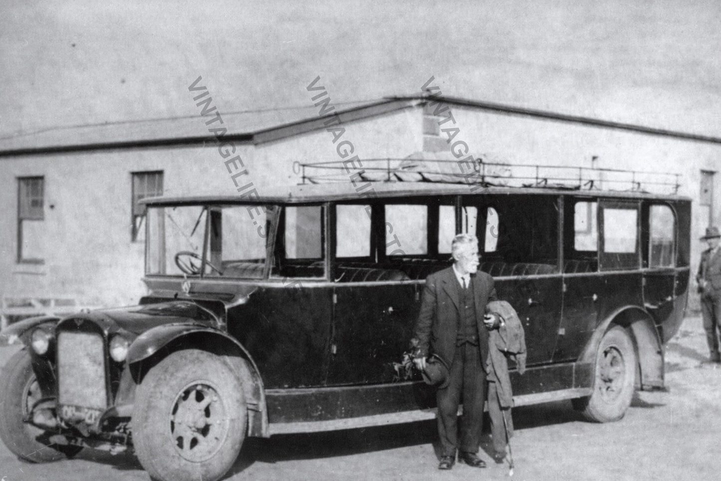 Whitaker’s Motor Service Safety Coach Buses, North Otago, c.1924