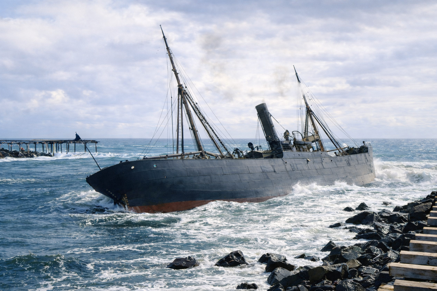 Ship Wrecks - New Zealand
