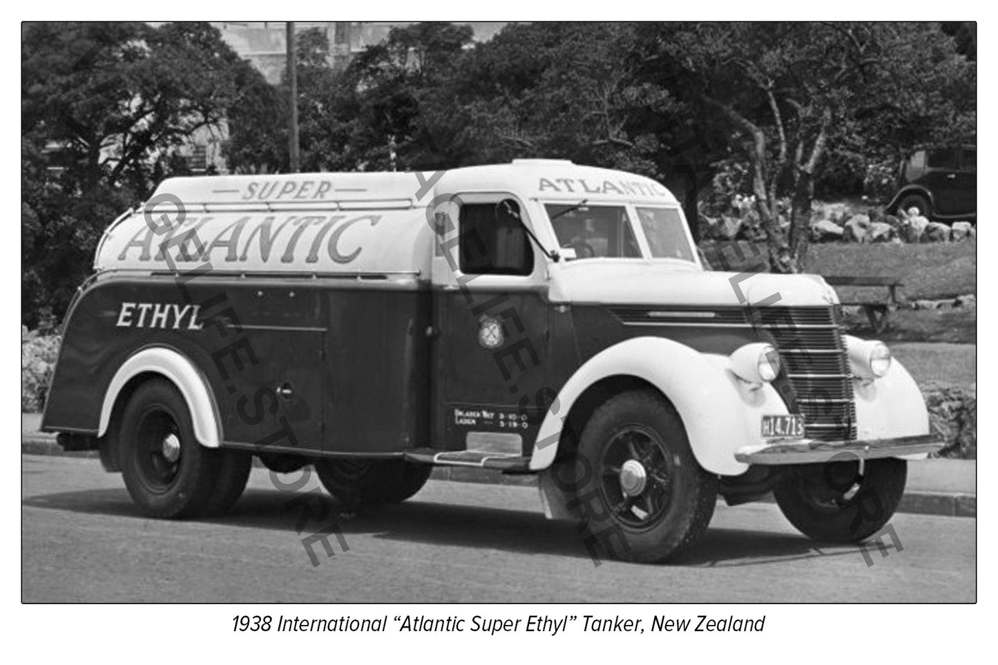 International 1938 model “Atlantic Super Ethyl” Tanker, New Zealand