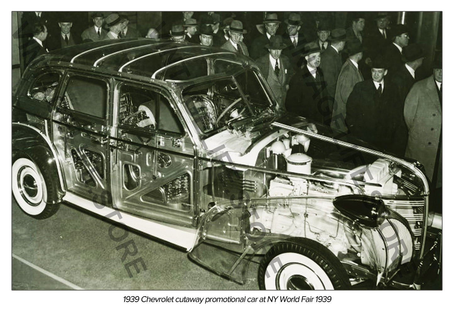 Chevrolet 1939 - cutaway promotional car at NY World Fair 1939