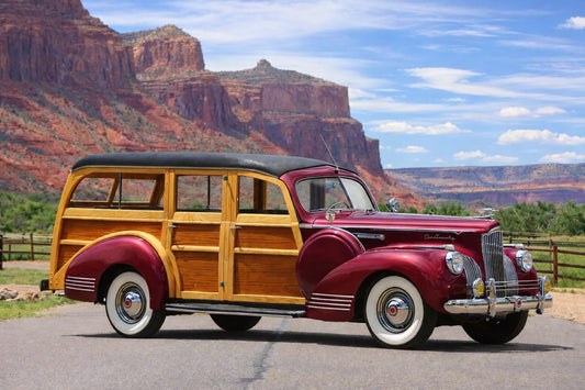 1941 Packard One Twenty Station Wagon - Straight 8 Engine - 8 Passenger capacity