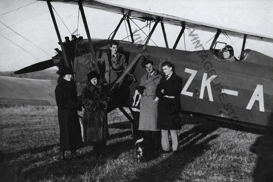 Boeing 40H -4 ZK ADX Dunedin Airport New Zealand C.1935