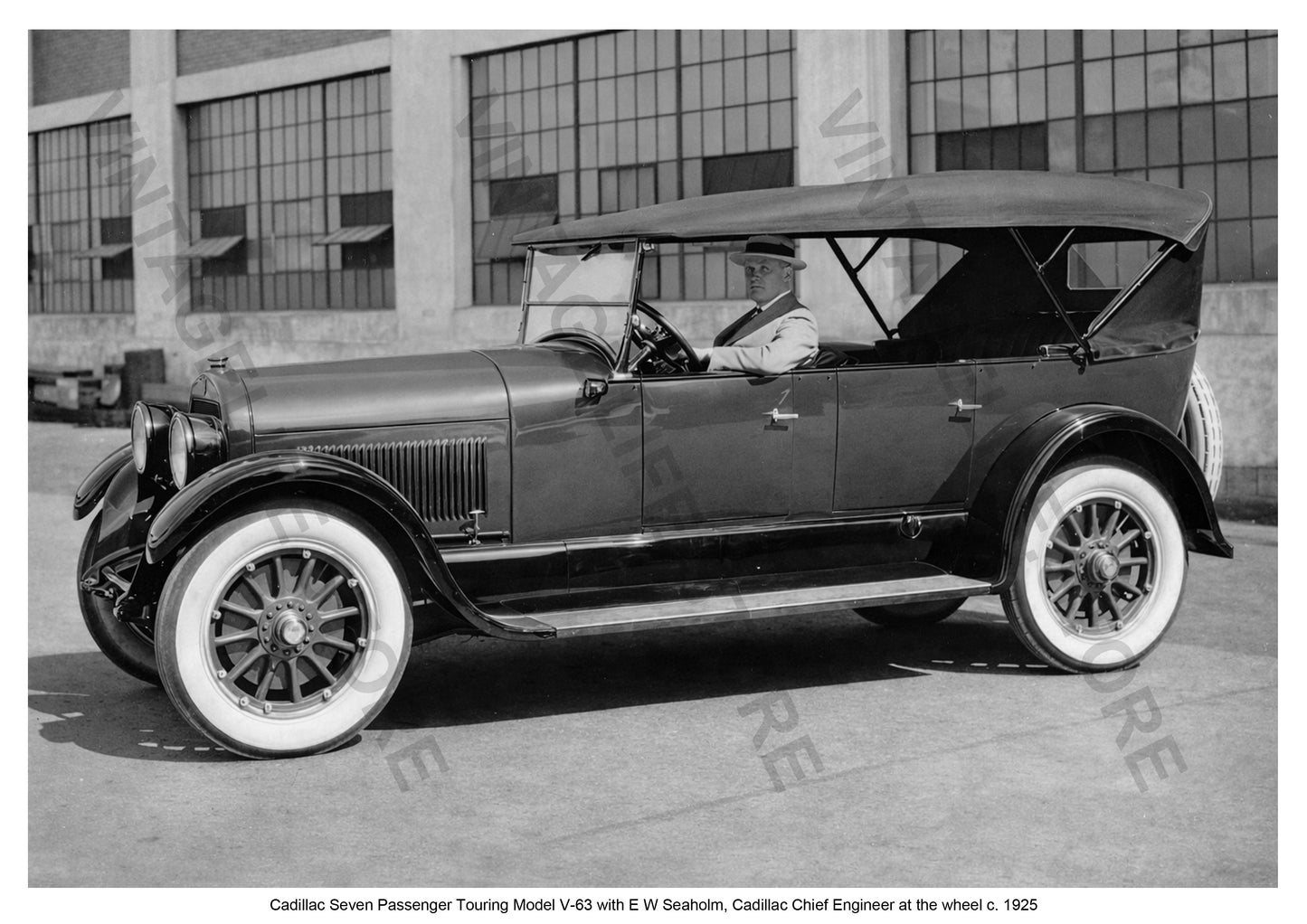 Cadillac Seven Passenger Touring Model V-63 c 1925 – Promotional Photograph