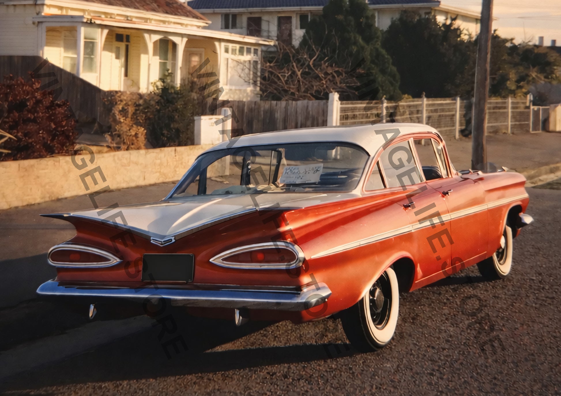 1959 Chevrolet Bel Air Sedan, Christchurch, New Zealand (RHD)