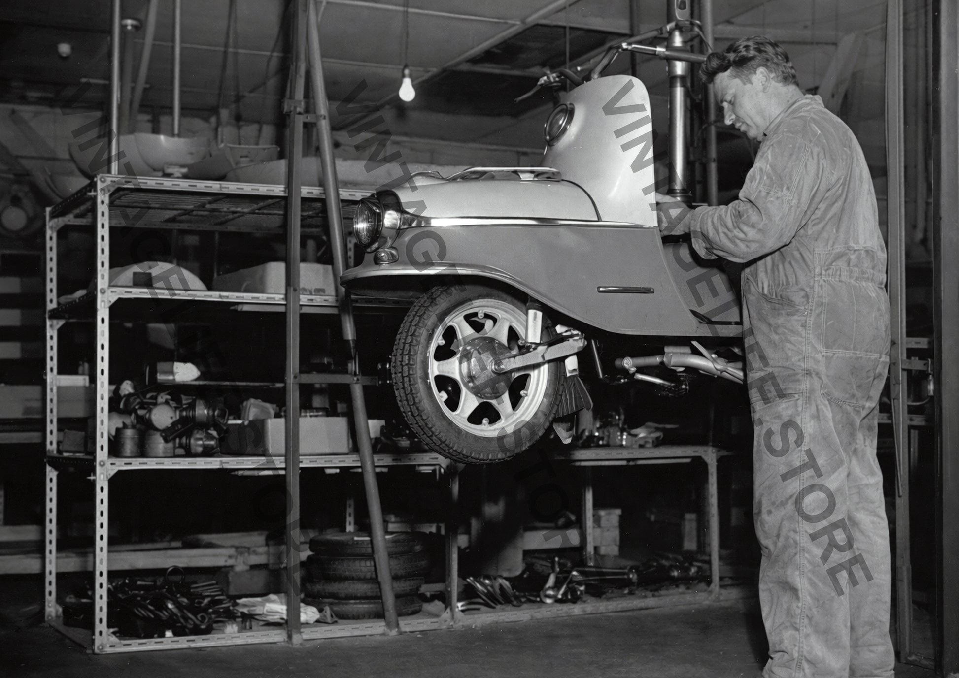 NZeta Motor Scooter Assembly, Auckland, New Zealand, c.1960–1963