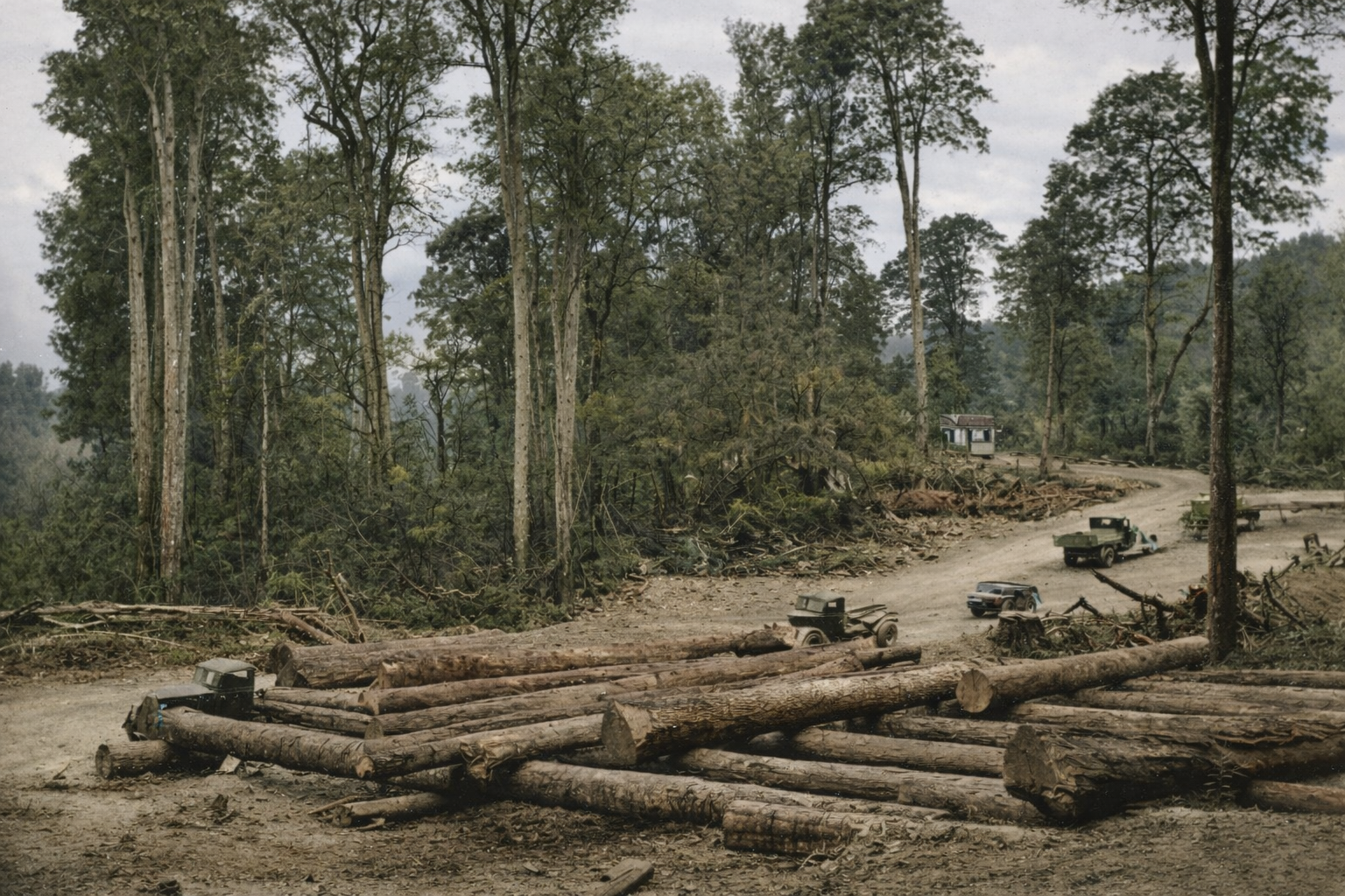 Urewera Timber Industry, c.1939
